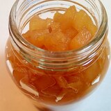 レンジ使用　❤黒砂糖と塩麹で　林檎ジャム❤